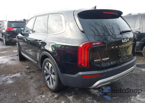 2022 Kia Telluride Ex z USA, uszkodzony, nr VIN 5XYP3DHC2NG259344